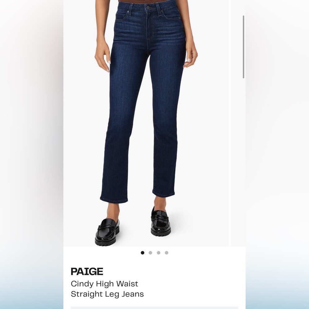 PAIGE CINDY straight leg jeans - 23